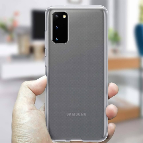 Силиконов калъф за Samsung Galaxy S20, 2mm, Прозрачен