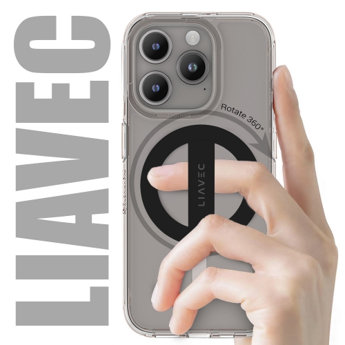 Държач за телефон Liavec Ring MagSF, Черен