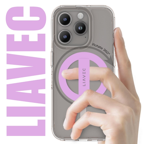 Държач за телефон Liavec Ring MagSF, Лилав