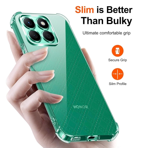 Силиконов калъф Anti Shock за Honor X8C, 1.5mm, Прозрачен