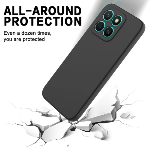 Силиконов калъф Silicone Lite за Honor X8c, Черен