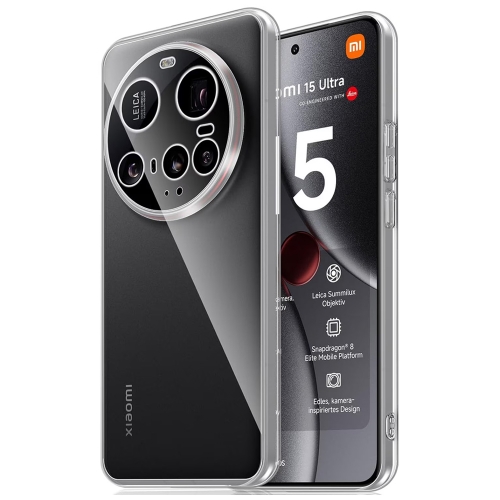 Силиконов калъф за Xiaomi 15 Ultra, 2mm, Прозрачен