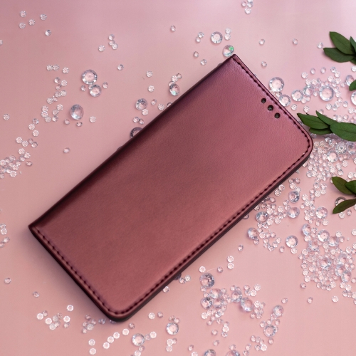 Калъф тефтер Magnetic Book за Samsung Galaxy A05s, Бургунди