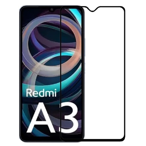 Стъклен Протектор OG Full Glue 5D за Xiaomi Redmi A3, Черен