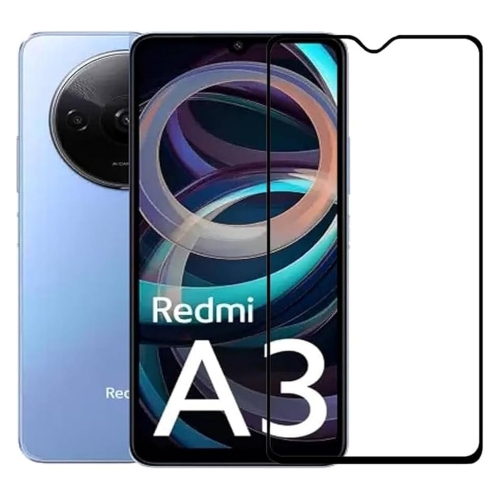 Стъклен Протектор OG Full Glue 5D за Xiaomi Redmi A3, Черен