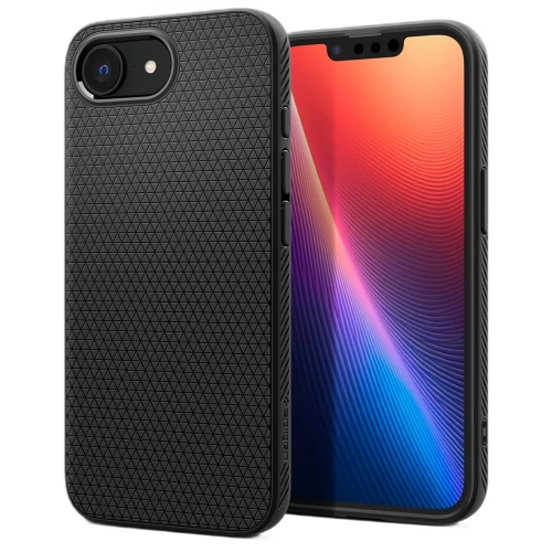 Удароустойчив Калъф Spigen Liquid Air за iPhone 16e/17e, Черен