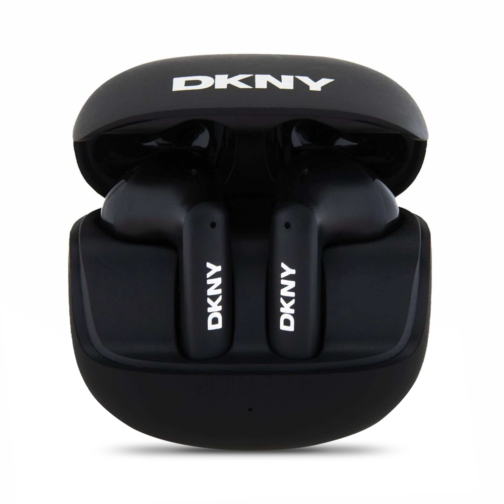 Безжични Слушалки DKNY Satiny Finish TWS Wireless Earphones, Черен