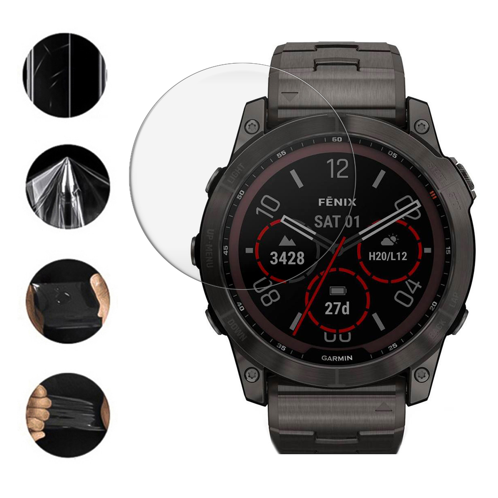 Хидрогел протектор за часовник Garmin Fenix 7x Sapphire