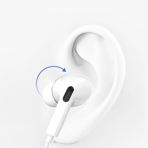 Слушалки с микрофон Jellico EP3A, 3.5mm, 1.2m, бели