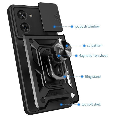 Калъф Techsuit CamShield за Xiaomi Redmi A5 4G, черен