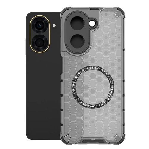 Калъф  Metal Ring Honeycomb за Xiaomi Redmi A5 4G, черен