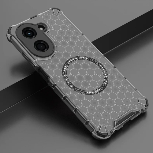 Калъф  Metal Ring Honeycomb за Xiaomi Redmi A5 4G, черен