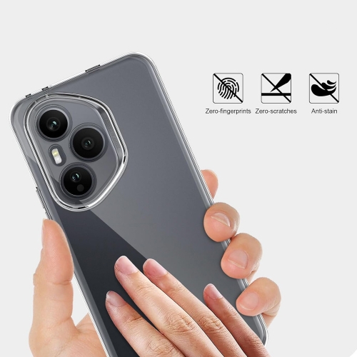 Силиконов калъф Techsuit Silicone за Huawei Honor 400 Pro, прозрачен