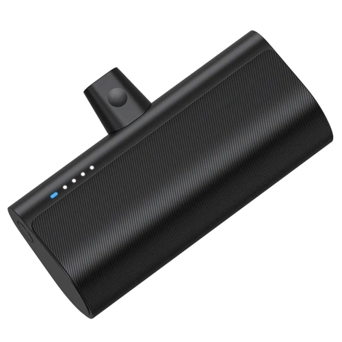 Външна батерия Blue Star W0556, 5000 mAh,USB-C, 2,1A, черен