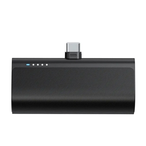 Външна батерия Blue Star W0556, 5000 mAh,USB-C, 2,1A, черен