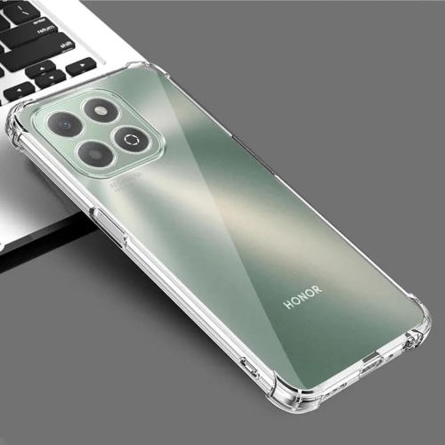 Силиконов калъф Techsuit Shockproof за Huawei Honor X6b, прозрачен