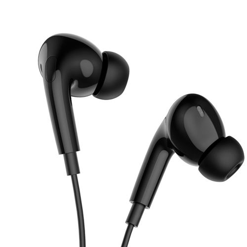 Слушалки с микрофон Borofone BM100 Pro Fuente, USB-C, черен