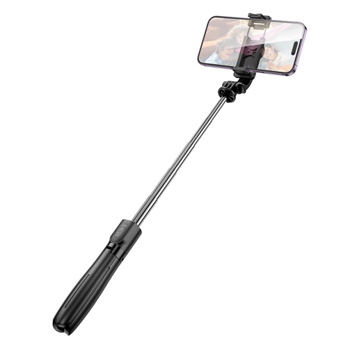 Селфи Стик с трипод Borofone BY13 Nube Bluetooth, remote control, черен