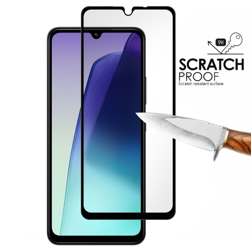 Стъклен протектор 6D Full Glue Xiaomi Redmi 14C / Redmi A5 4G / Poco C75, черен