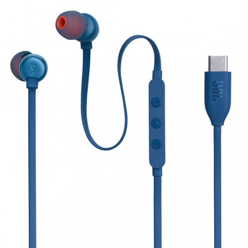 Слушалки Jbl Tune 310C, USB-C, сини