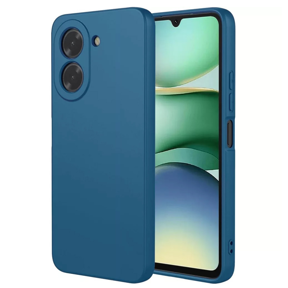 Силиконов калъф Matte за Xiaomi Redmi A5, син