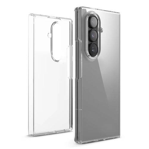 Силиконов калъф Techsuit Clear Silicone за Samsung Galaxy Z Fold 7, прозрачен