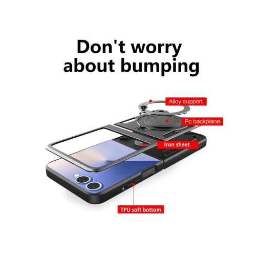 Калъф Techsuit Camguard pro за Samsung Galaxy Z Flip 7, черен