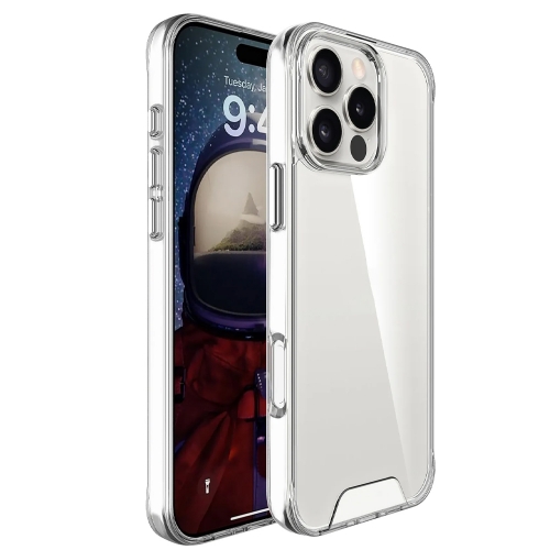 Калъф Space за iPhone 16 Pro, прозрачен