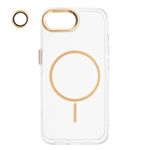 Калъф Resistant Creative MagSF за iPhone 16e/17e, прозрачен - златист