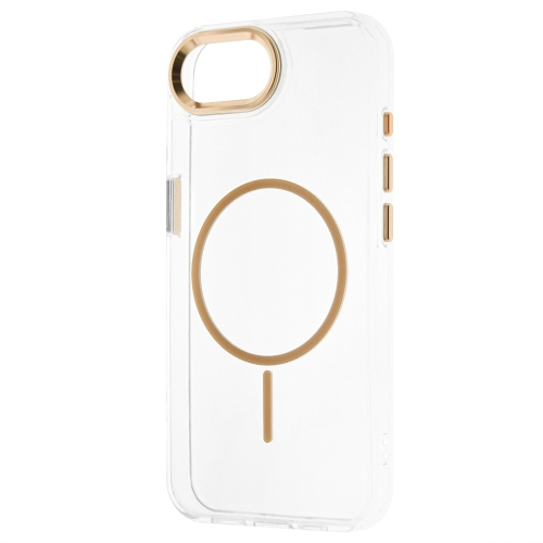 Калъф Resistant Creative MagSF за iPhone 16e/17e, прозрачен - златист