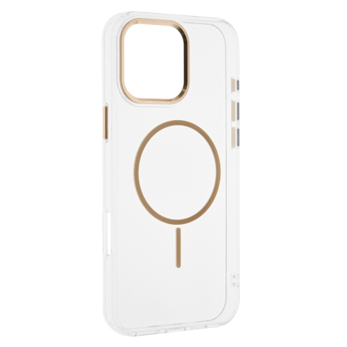 Калъф Resistant Creative MagSF за iPhone 16, златист - черен
