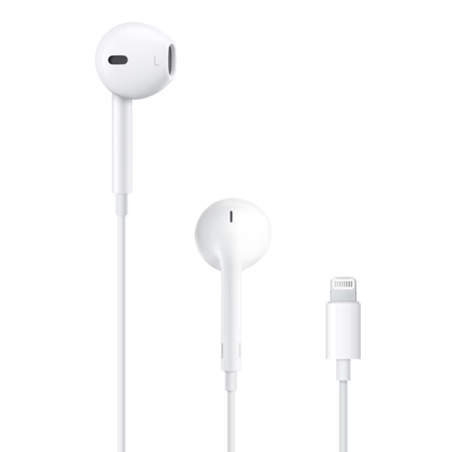 Слушалки Apple Lightning Connector EarPods, бели