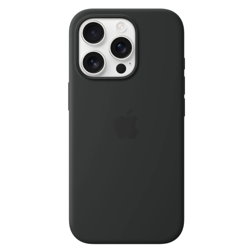 Калъф Apple Silicone MagSafe за iPhone 16 Pro Max, черен