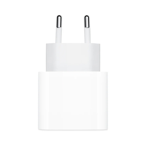 Зарядно iPhone USB-C 20W Power Adapter, EU Blister, бял