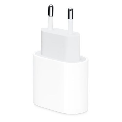 Зарядно iPhone USB-C 20W Power Adapter, EU Blister, бял