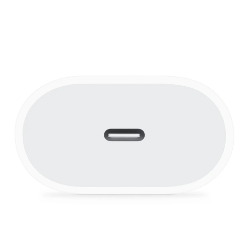 Зарядно iPhone USB-C 20W Power Adapter, EU Blister, бял