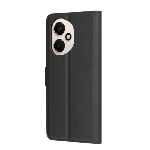 Калъф тефтер Techsuit Leather Folio за Honor 400, черен