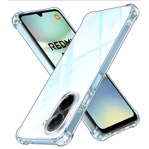 Силиконов калъф Techsuit Shockproof за Xiaomi Redmi A5 4G, Прозрачен