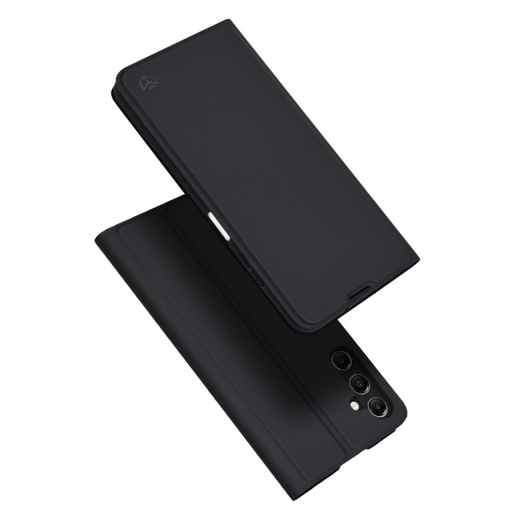 Калъф тефтер Techsuit Magskin за Samsung Galaxy A05s, черен
