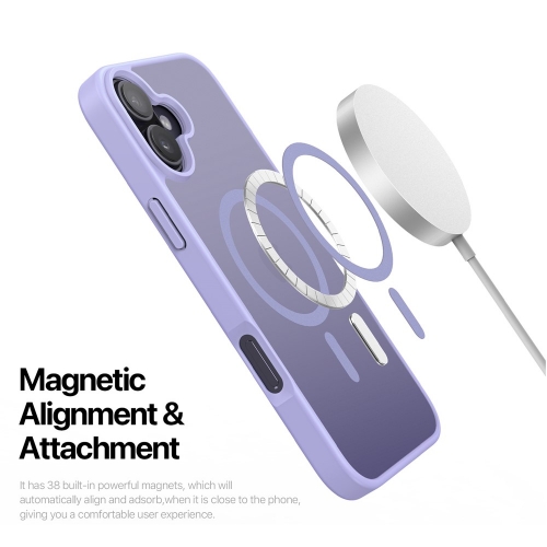 Калъф Dux Ducis Yind MagSF за iPhone 17, светло лилав