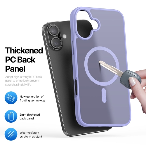 Калъф Dux Ducis Yind MagSF за iPhone 17, светло лилав