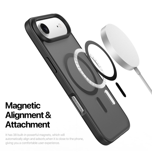 Калъф Dux Ducis Yind MagSF за iPhone 17 Air, черен
