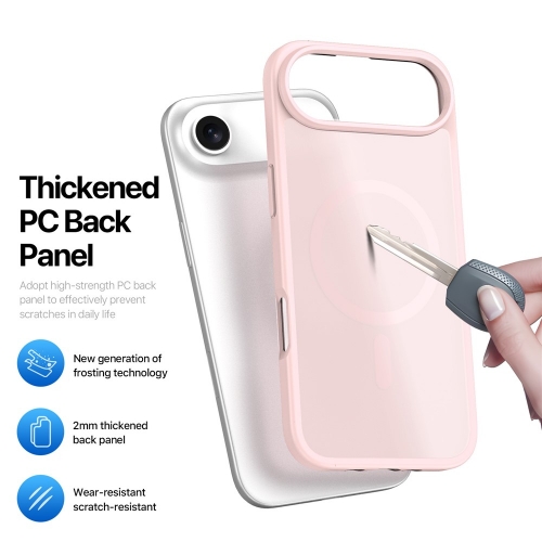 Калъф Dux Ducis Yind MagSF за iPhone 17 Air, светло розов