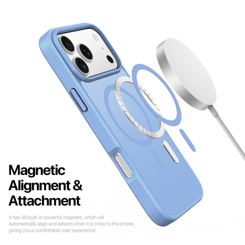 Калъф Dux Ducis Yind MagSF за iPhone 17 Pro, светло син