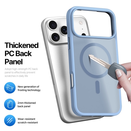 Калъф Dux Ducis Yind MagSF за iPhone 17 Pro, светло син