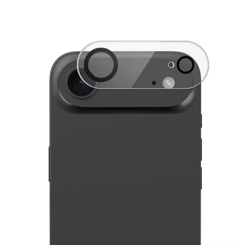 Стъклен протектор Wanlonfeng за камерата на iPhone 17 Air, прозрачен