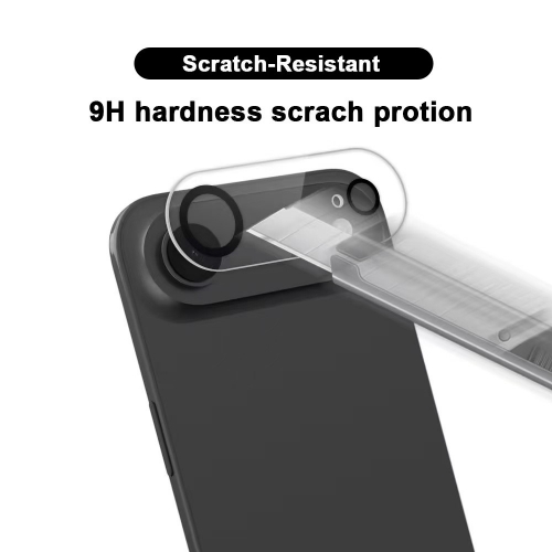 Стъклен протектор Wanlonfeng за камерата на iPhone 17 Air, прозрачен