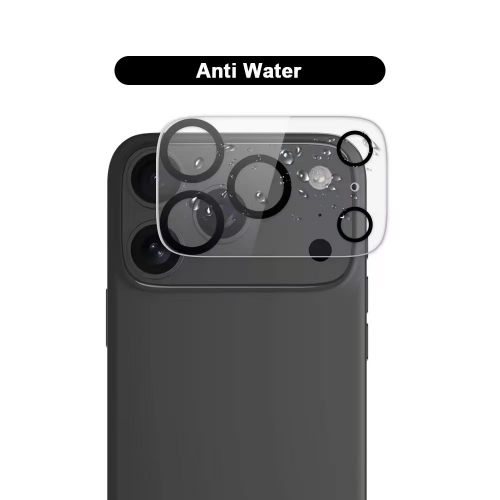 Стъклен протектор Wanlonfeng за камерата на iPhone 17 Pro, прозрачен