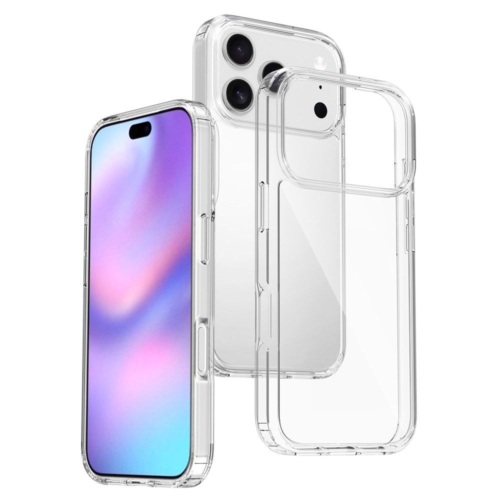Калъф Shockproof Acrylic за iPhone 17 Pro, прозрачен