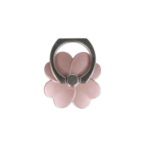 Държач за телефон Ring Flower, розово цвете